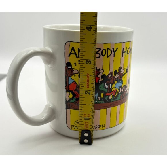 Gary Patterson Anybody Home? Cartoon Coffee Mug Cat Mice Comic Retro 80s - Picture 6 of 10